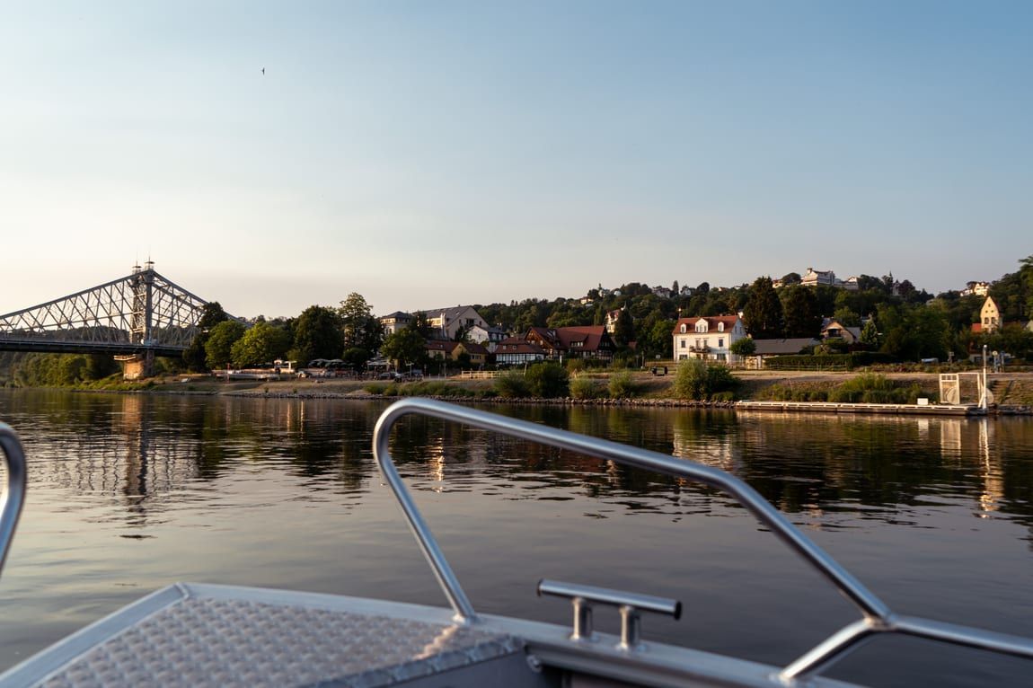 Das Blaue Wunder in Dresden