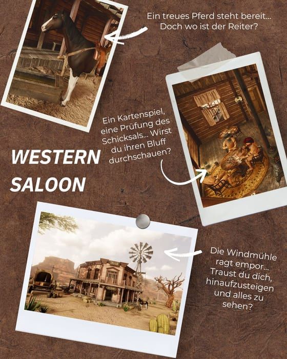 Plakat Western Saloon