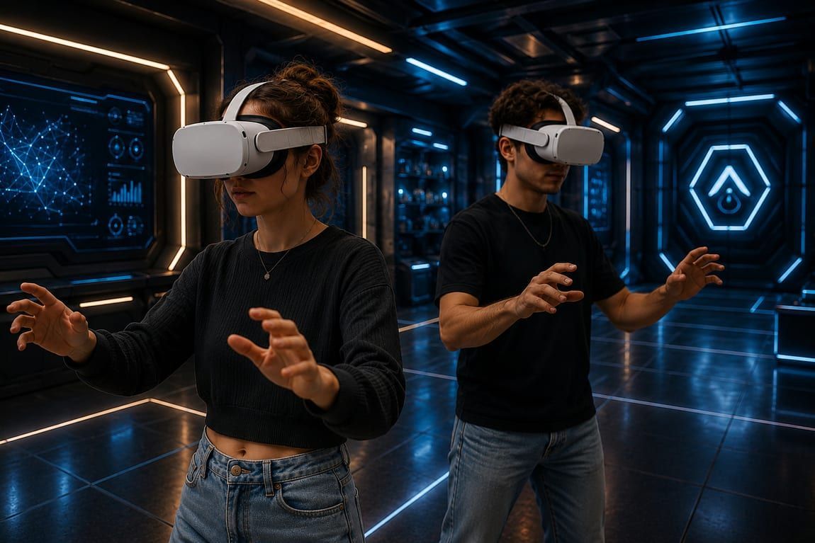 Zu zweit in Virtual Reality